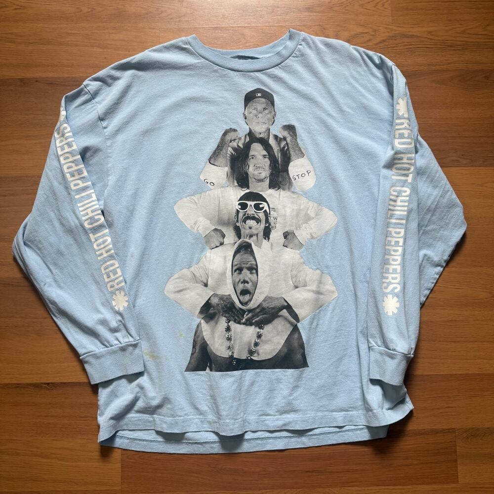 Red Hot Chili Peppers Unlimited Love 2023 World Tour Long Sleeve Shirt Sz Large